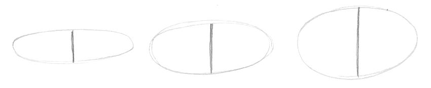 הציר המשני הוא כמות הקיצור של אליפסה