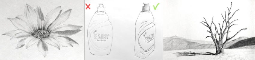 דוגמאות מהמדריך לציור קומפוזיציה