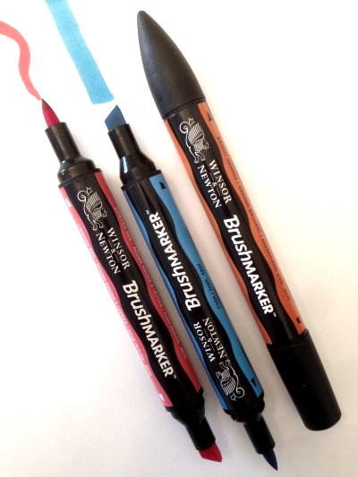 מרקר ראש מכחול על בסיס אלכוהול של ווינזור וניוטון