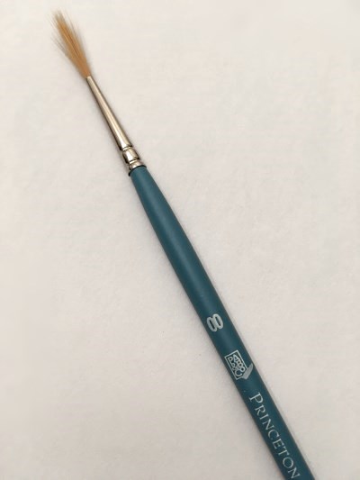 מכחול לציורי שמן מידה 00