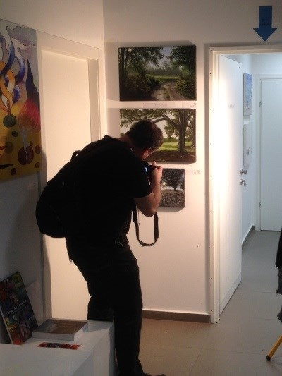 תערוכת ציור, גלריה ספייס, חלל בגן העיר אוצר איקי שובל