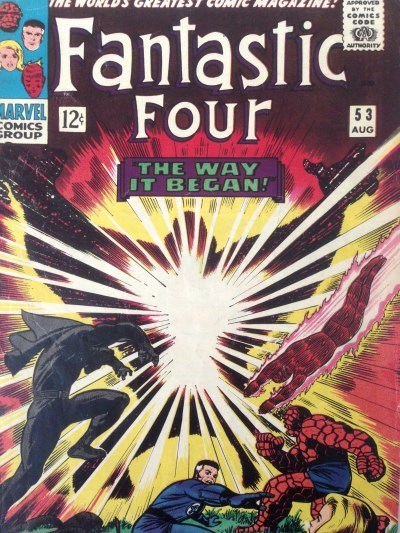 חוברת קומיקס ובה הופעתו השנייה של הפנתר השחור