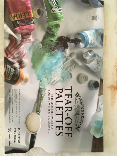 פלטה לערבוב צבעי שמן של ווינזור ניוטון