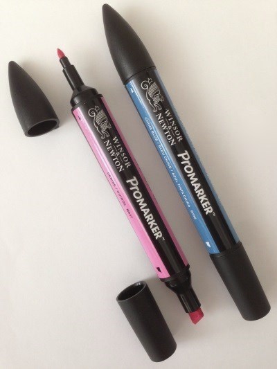 פרומרקר, מרקר לציור וצביעה על בסיס אלכוהול