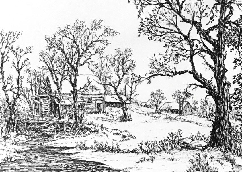 רישום בעט של חווה חקלאית בעזרת מרווי לה פן