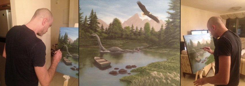 רן, צייר, מורה לציור