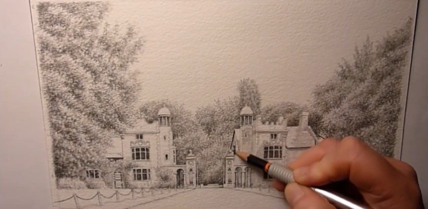 ערוץ יוטיוב לרישום בעיפרון