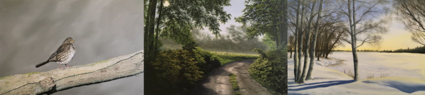 דוגמאות מהמדריך שלי לציור ריאליזם