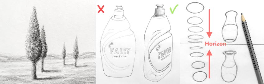 דוגמאות מהמדריך לציור קומפוזיציה