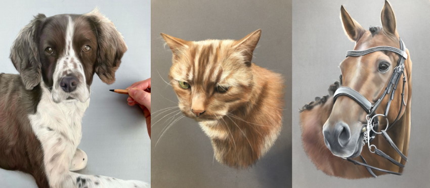 דיוקנאות בהזמנה של הציירת איימי מקים