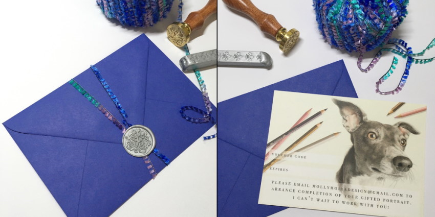 שוברי מתנה עבור ציורים של מולי מוירה