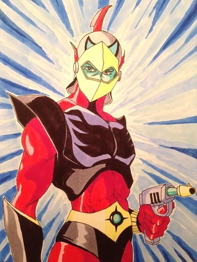 ציור קומיקס הדוכס פליד, גרנדייזר, מנגה ואנימה