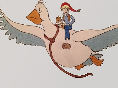 ציור קומיקס של נילס הולגרסון, מנגה ואנימה