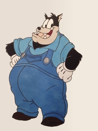 ציור קומיקס פיט מעולמו של מיקי מאוס