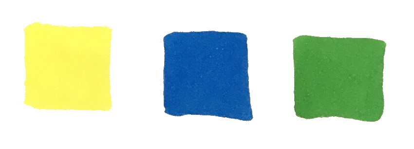 צבעים שונים עם מרקרים