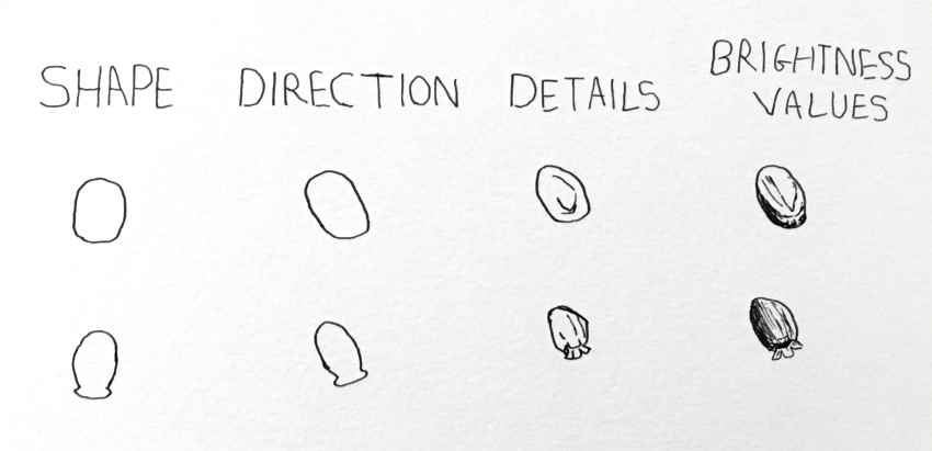 איך לצייר בעט על ידי צורה וכיוון