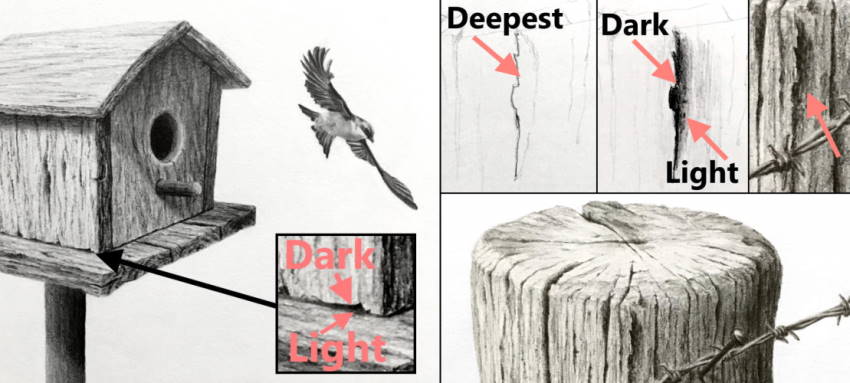 דוגמאות מהמאמר שלי על ציור טקסטורות