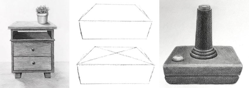 דוגמאות לציור בפרספקטיבה מהדמיון