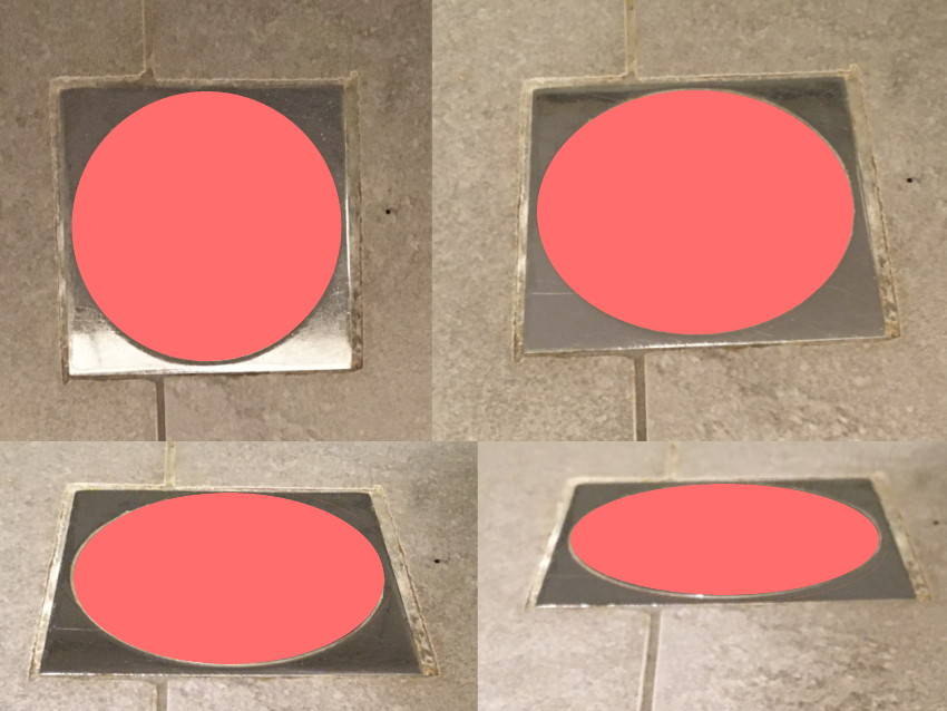 הדגמה של קיצור של אליפסות