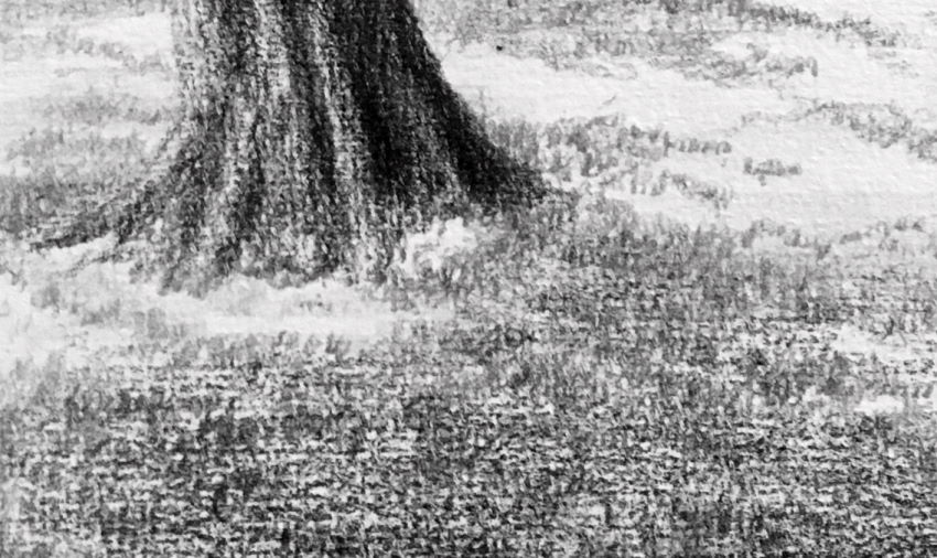 רישום על נייר עם מרקם של clairefontaine